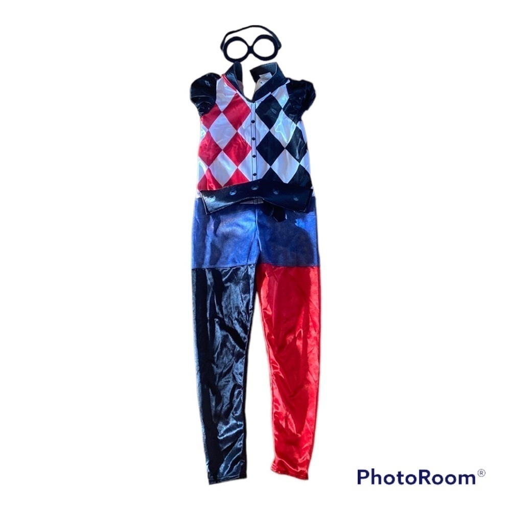 Harley Quinn Girls Halloween Costume Medium